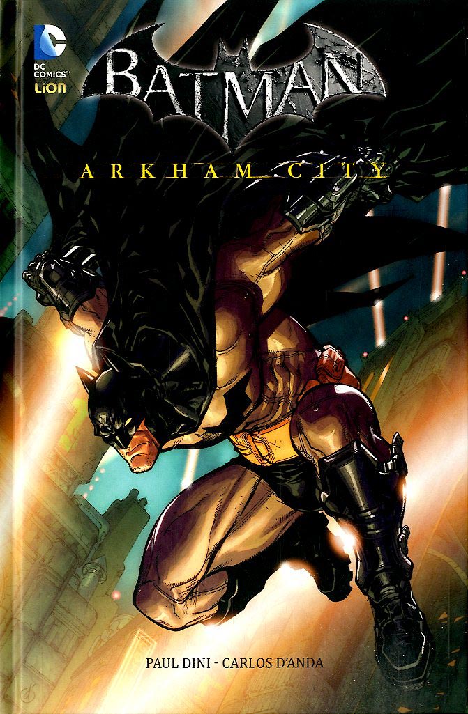 Batman Arkham city volume-LION- nuvolosofumetti.