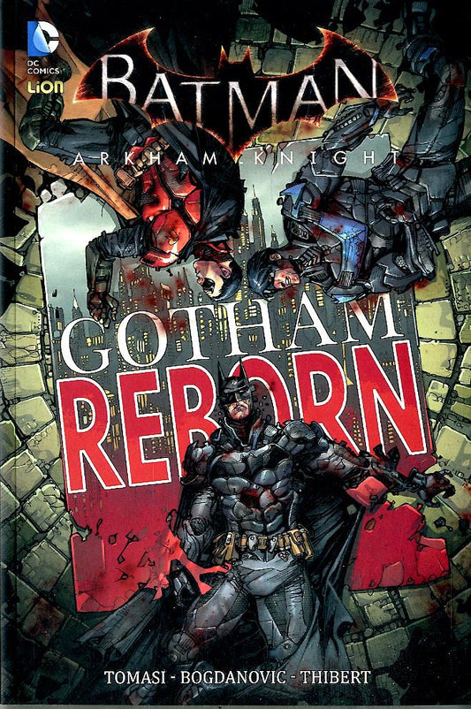 BATMAN ARKHAM KNIGHT 2, LION, nuvolosofumetti,
