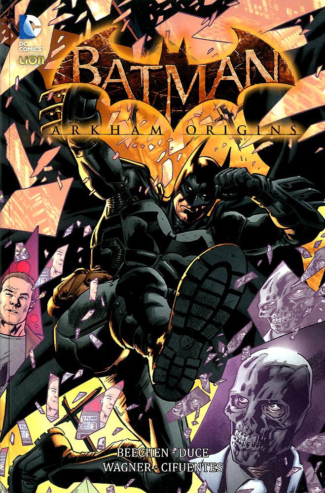 BATMAN: ARKHAM ORIGINS-LION- nuvolosofumetti.