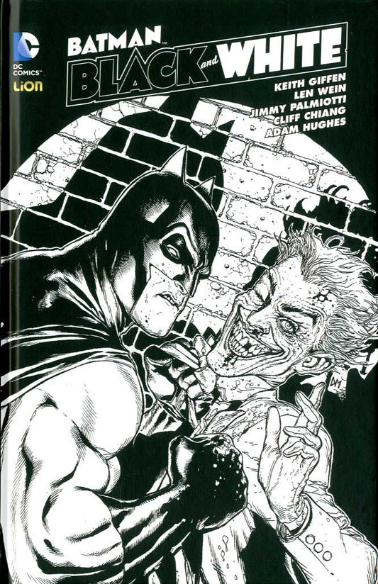 BATMAN BLACK & WHITE 6, LION, nuvolosofumetti,