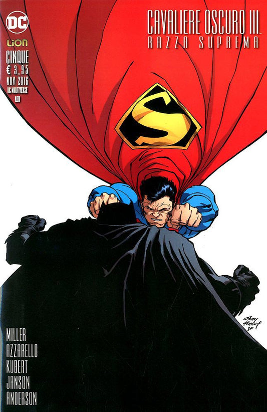 BATMAN IL CAVALIERE OSCURO III razza suprema 5-LION- nuvolosofumetti.