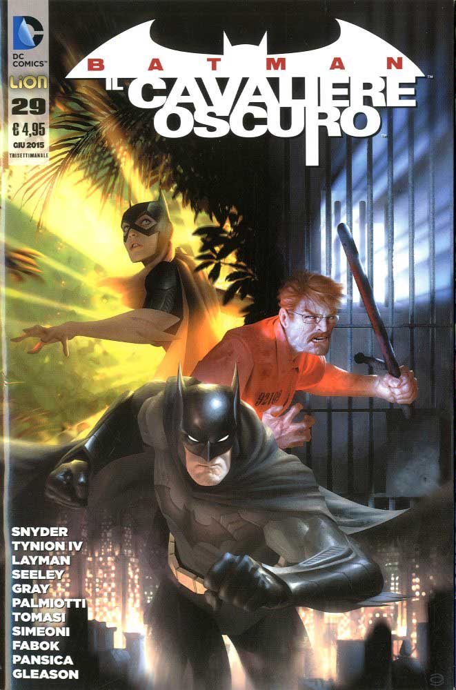 BATMAN IL CAVALIERE OSCURO serie new 52 29-LION- nuvolosofumetti.
