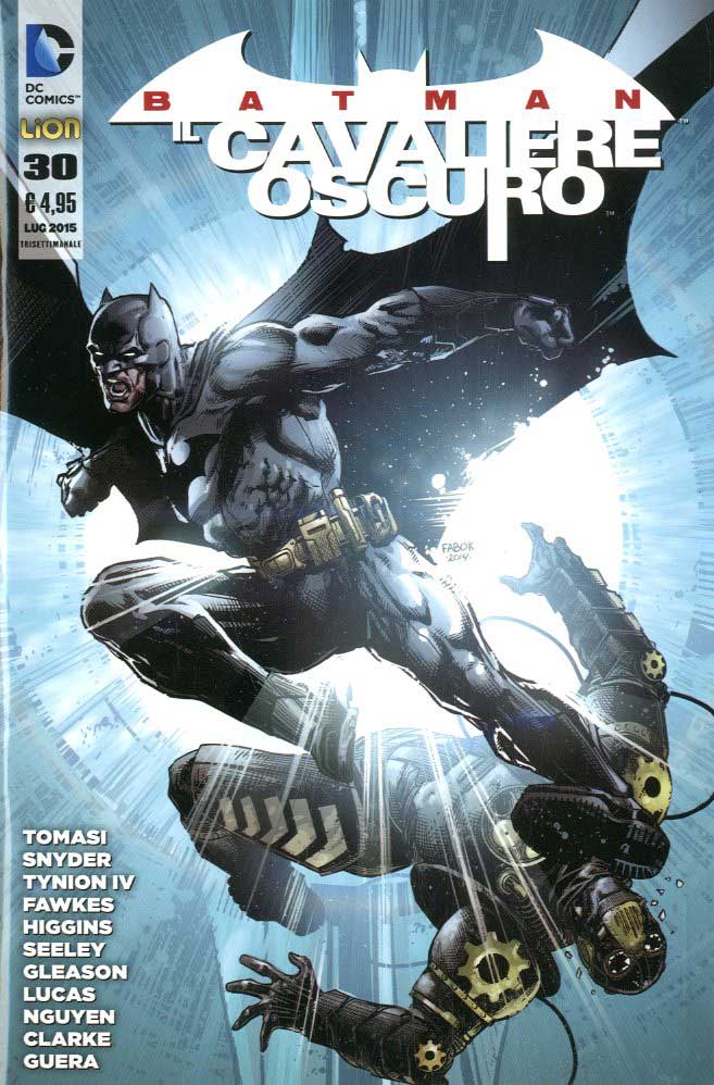 BATMAN IL CAVALIERE OSCURO serie new 52 30-LION- nuvolosofumetti.