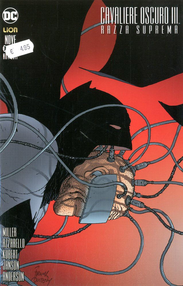 BATMAN IL CAVALIERE OSCURO III razza suprema variant A 9, LION, nuvolosofumetti,