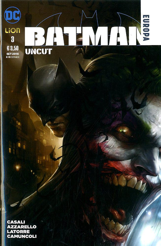 BATMAN EUROPA UNCUT 3, LION, nuvolosofumetti,