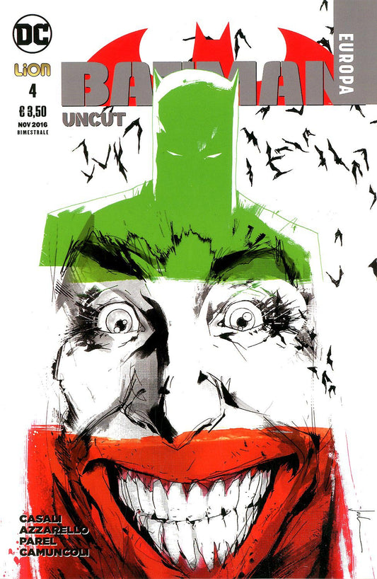 BATMAN EUROPA UNCUT 4, LION, nuvolosofumetti,