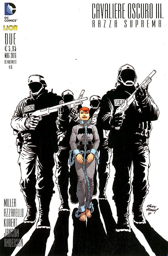 BATMAN IL CAVALIERE OSCURO III razza suprema 2-LION- nuvolosofumetti.