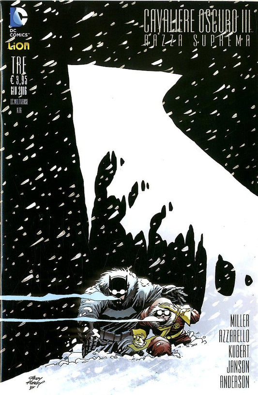 BATMAN IL CAVALIERE OSCURO III razza suprema 3-LION- nuvolosofumetti.