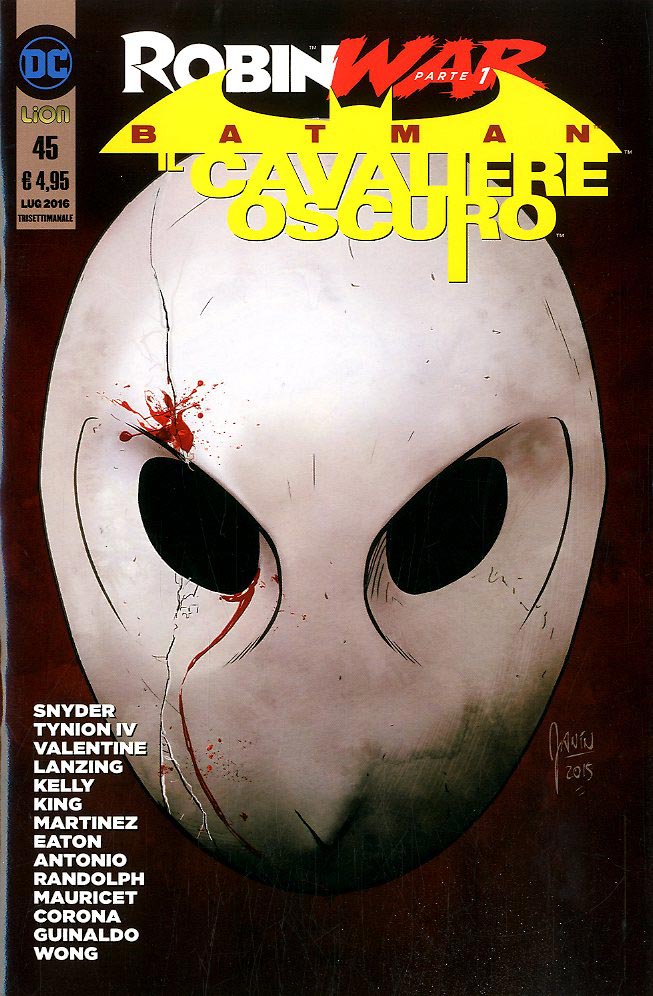 BATMAN IL CAVALIERE OSCURO serie new 52 45-LION- nuvolosofumetti.