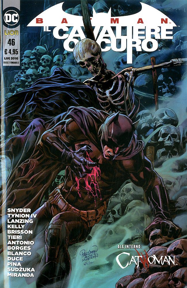 BATMAN IL CAVALIERE OSCURO serie new 52 46-LION- nuvolosofumetti.