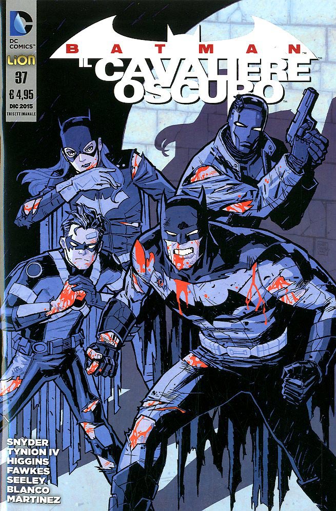 BATMAN IL CAVALIERE OSCURO serie new 52 37-LION- nuvolosofumetti.