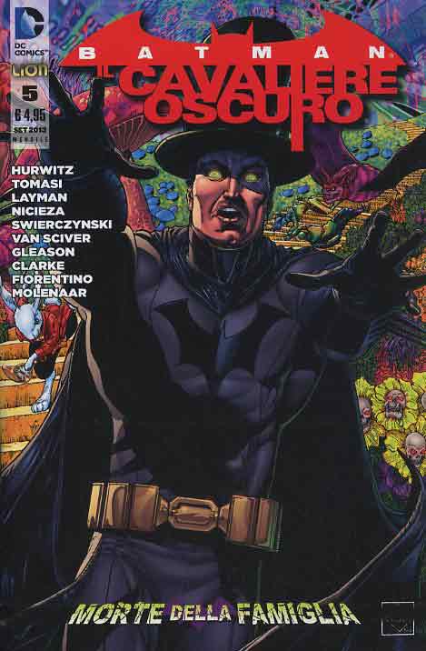 BATMAN IL CAVALIERE OSCURO serie new 52 5-LION- nuvolosofumetti.