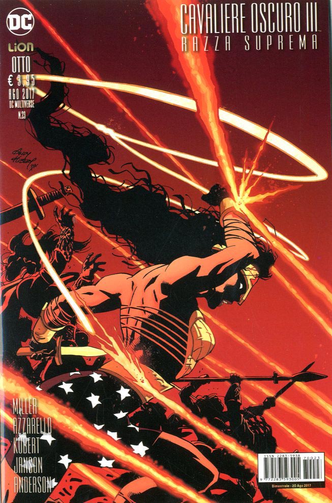 BATMAN IL CAVALIERE OSCURO III razza suprema 8-LION- nuvolosofumetti.