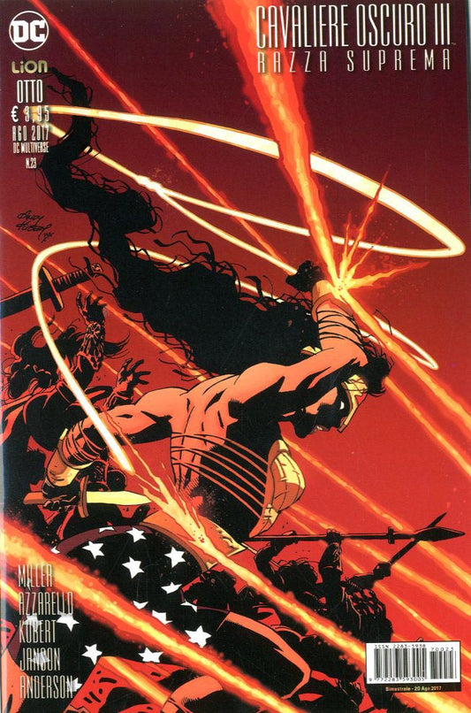 BATMAN IL CAVALIERE OSCURO III razza suprema 8-LION- nuvolosofumetti.