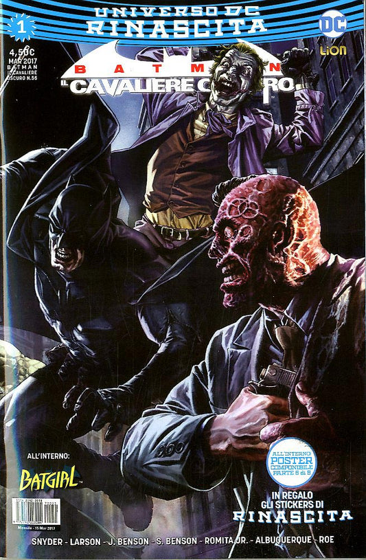 BATMAN CAVALIERE OSCURO Rinascita 1-LION- nuvolosofumetti.