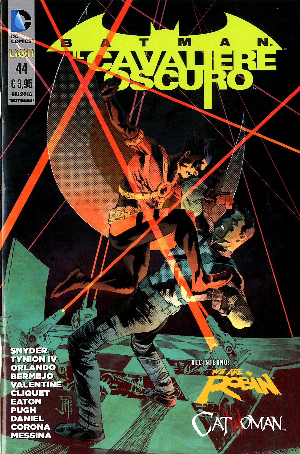 BATMAN IL CAVALIERE OSCURO serie new 52 44-LION- nuvolosofumetti.