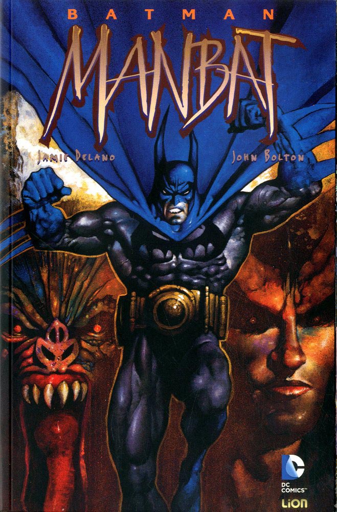 BATMAN: MANBAT-LION- nuvolosofumetti.