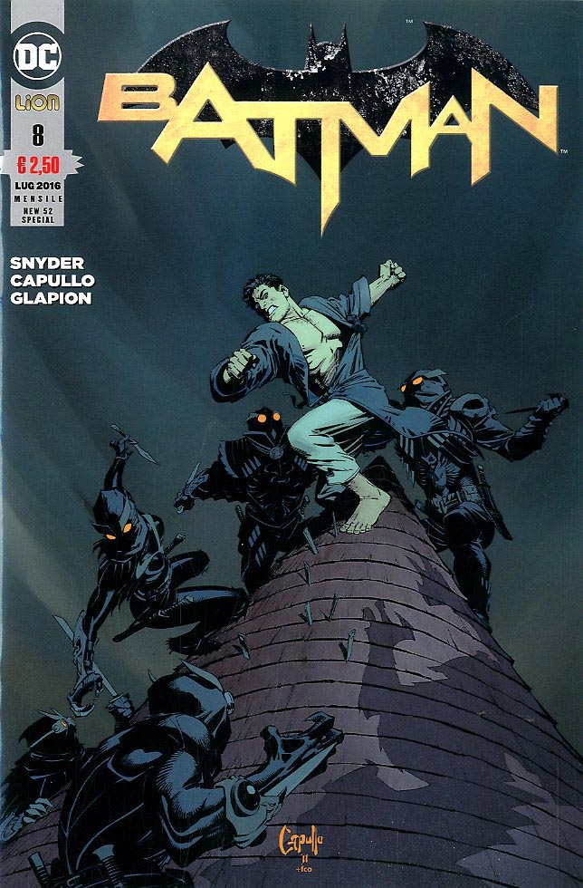 BATMAN NEW 52 SPECIAL 8-LION- nuvolosofumetti.