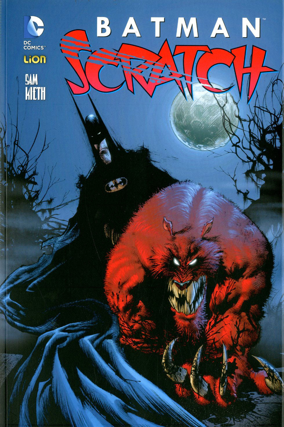 BATMAN: SCRATCH, LION, nuvolosofumetti,