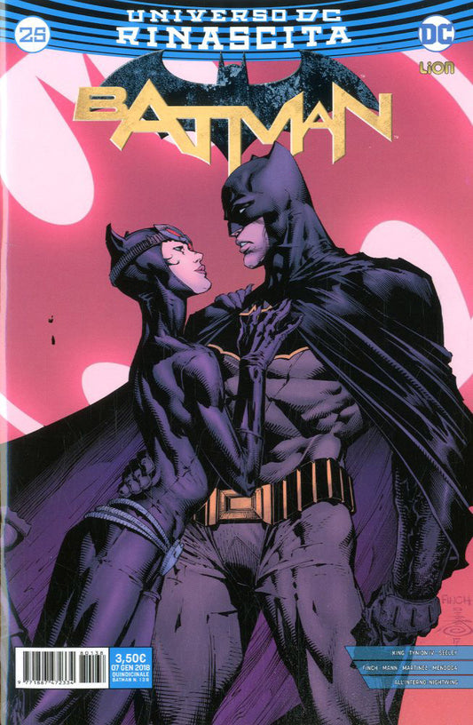 Batman rinascita 25, LION, nuvolosofumetti,