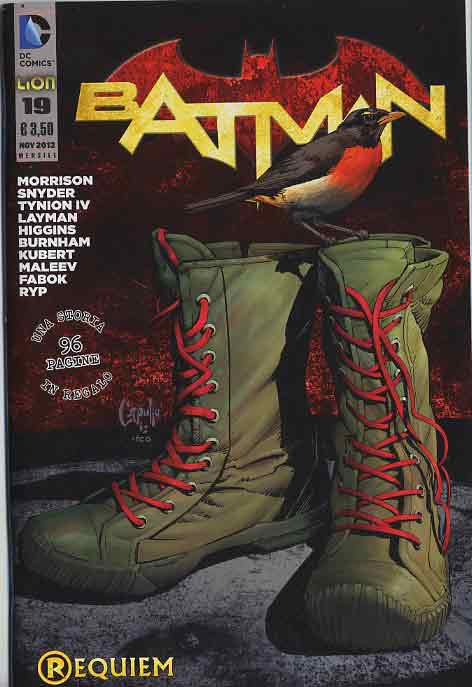 BATMAN serie new 52 19-LION- nuvolosofumetti.