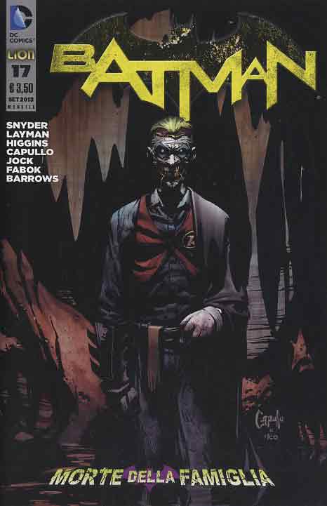 BATMAN serie new 52 17-LION- nuvolosofumetti.