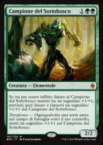 Campione del Sottobosco  Battaglia per Zendikar 4197-Wizard of the Coast- nuvolosofumetti.