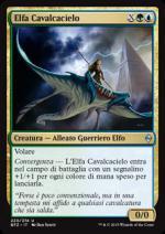 Elfa Cavalcacielo  Battaglia per Zendikar 4220-Wizard of the Coast- nuvolosofumetti.