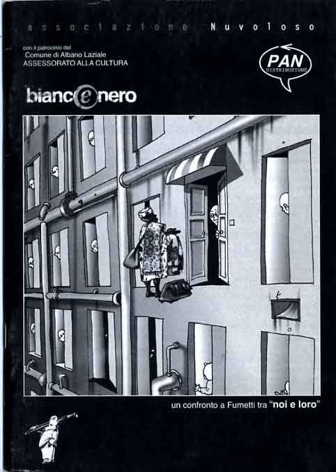 BIANCO E NERO UN CONFRONTO A FUMETTI TRA NOI E LORO-NUVOLOSO- nuvolosofumetti.