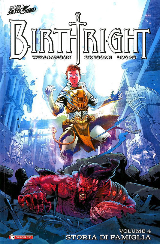 BIRTHRIGHT  # 4 (BROSSURATO) 4-SALDAPRESS- nuvolosofumetti.