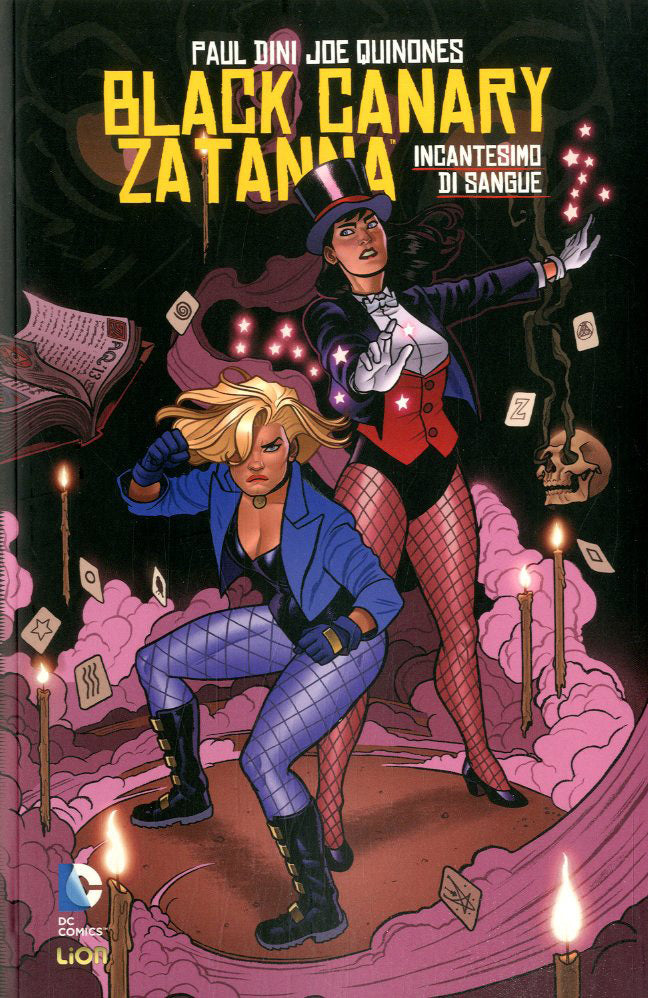 BLACK/zatanna INCANTESIMO DI SANGUE-LION- nuvolosofumetti.