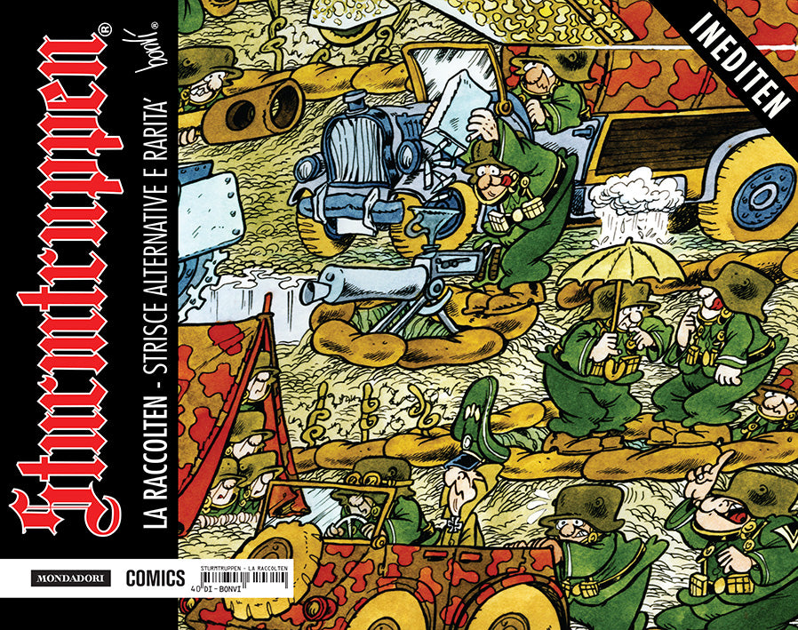 STURMTRUPPEN la raccolta delle strisce 40, MONDADORI, nuvolosofumetti,