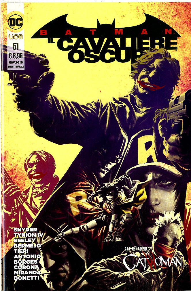 BATMAN IL CAVALIERE OSCURO serie new 52 51-LION- nuvolosofumetti.
