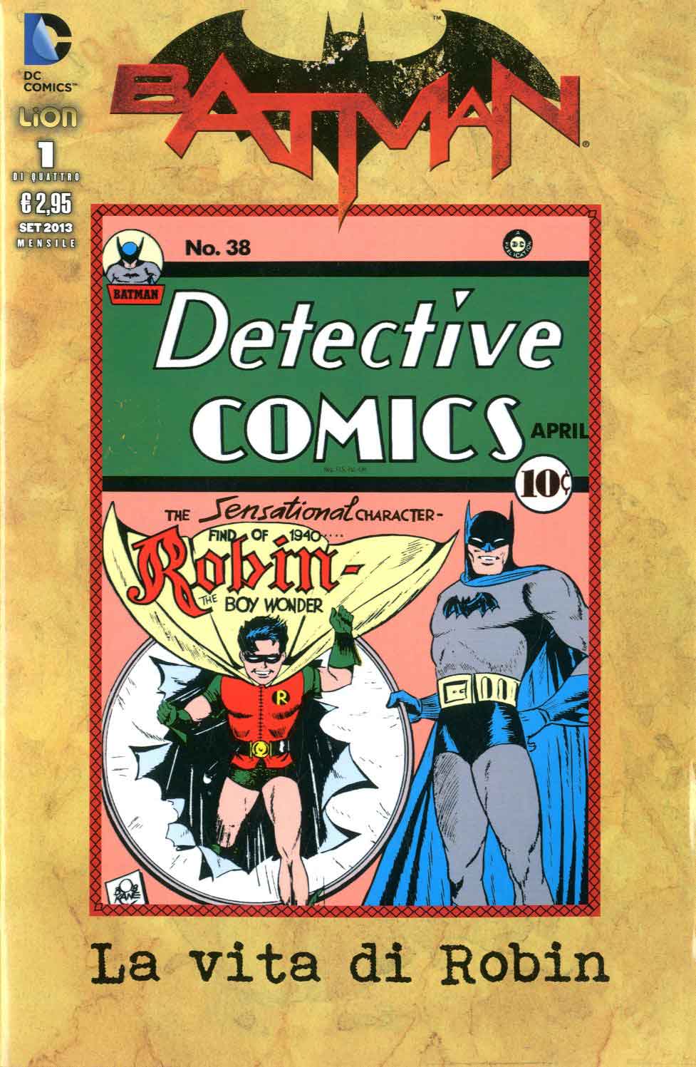 MDFR MINISERIE V 1 - BATMAN LA VITA DI ROBIN 1 1, LION, nuvolosofumetti,