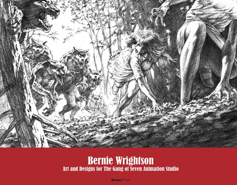 Bernie Wrightson: Art and Designs for the Gang of Seven Animation Studio Hardcover-Hermes Press- nuvolosofumetti.