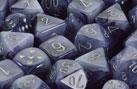Dadi set da 7 in box Signature-CHESSEX- nuvolosofumetti.