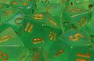 Dadi set da 7 in box Signature-CHESSEX- nuvolosofumetti.