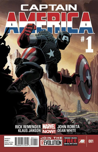 Capitan America Join the Revolution sequenza dal n. 1 al n 7 - Panini Comics
