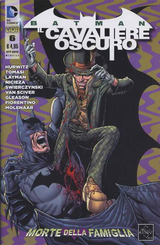 BATMAN IL CAVALIERE OSCURO serie new 52 6-LION- nuvolosofumetti.