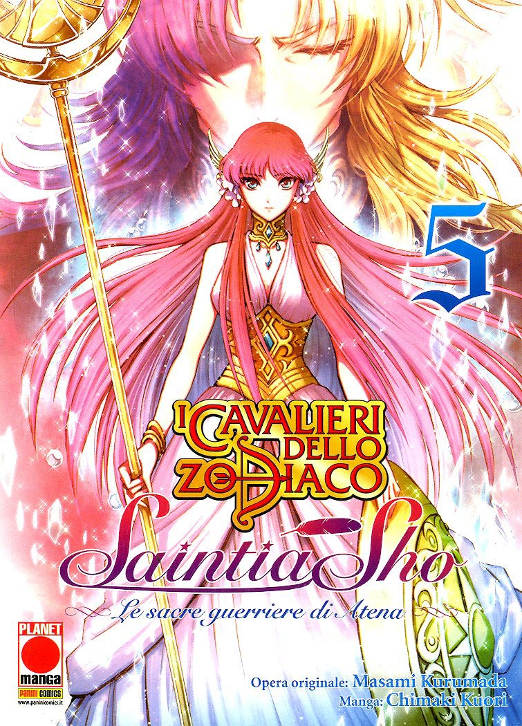 I CAVALIERI DELLO ZODIACO SAINTIA SHO LE SACRE GUERRIERE DI ATENA 5-PANINI COMICS- nuvolosofumetti.