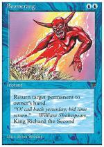Boomerang  CHRONICLES 4017-Wizard of the Coast- nuvolosofumetti.