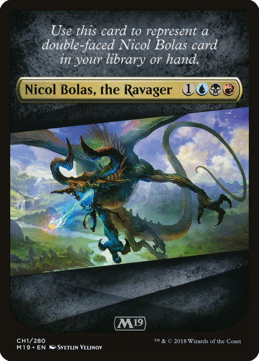Nicol Bolas, il Devastatore CH1  M19 315-Wizard of the Coast- nuvolosofumetti.