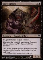 Ogre infame  CAMPIONI DI KAMIGAWA 148-Wizard of the Coast- nuvolosofumetti.