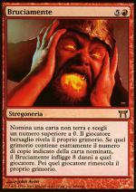 Bruciamente  CAMPIONI DI KAMIGAWA 180-Wizard of the Coast- nuvolosofumetti.