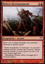 Bufera Sovrannaturale foil  CAMPIONI DI KAMIGAWA 358-Wizard of the Coast- nuvolosofumetti.