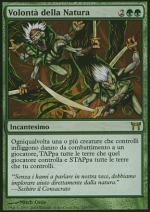 Volontà della Natura  CAMPIONI DI KAMIGAWA 230-Wizard of the Coast- nuvolosofumetti.