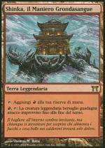 Shinka, il Maniero Grondasangue foil  CAMPIONI DI KAMIGAWA 315-Wizard of the Coast- nuvolosofumetti.