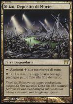 Shizo, deposito di Morte foil  CAMPIONI DI KAMIGAWA 312-Wizard of the Coast- nuvolosofumetti.