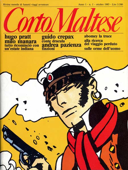 CORTO MALTESE 1983 1-Rizzoli- nuvolosofumetti.