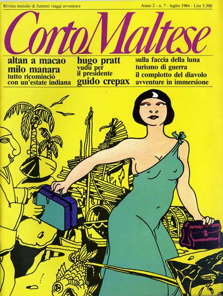CORTO MALTESE 1984 7-Rizzoli- nuvolosofumetti.